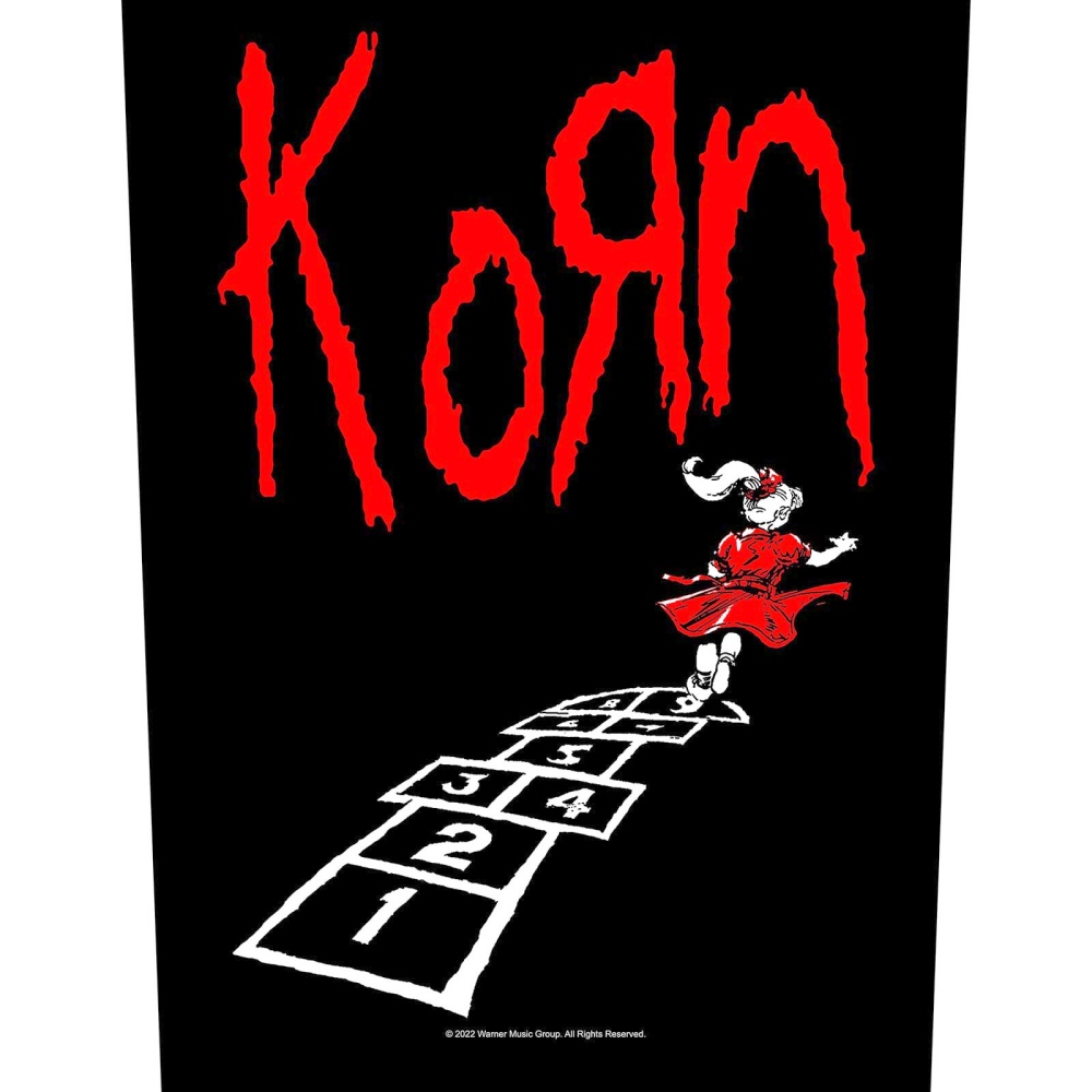 Korn - Follow The Leader Rugpatch - Zwart